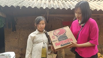 Trao Quà Của Anh Hải Đăng Và Bạn Trúc Minh Vũ Cho Vợ 16 Chồng 19 Tuổi | Cói Lalin