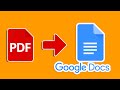 How to Edit PDF in Google Docs or Google Drive