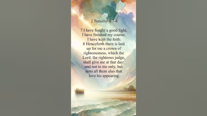 Bible Verse - 2 Timothy(4:7-8) KJV, #Jesus #love #Bibleverse,#faith,#Grace