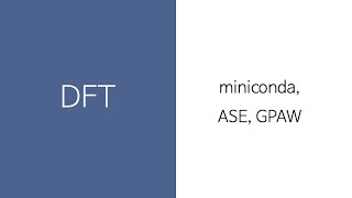 Installing ASE and GPAW on Ubuntu on Windows