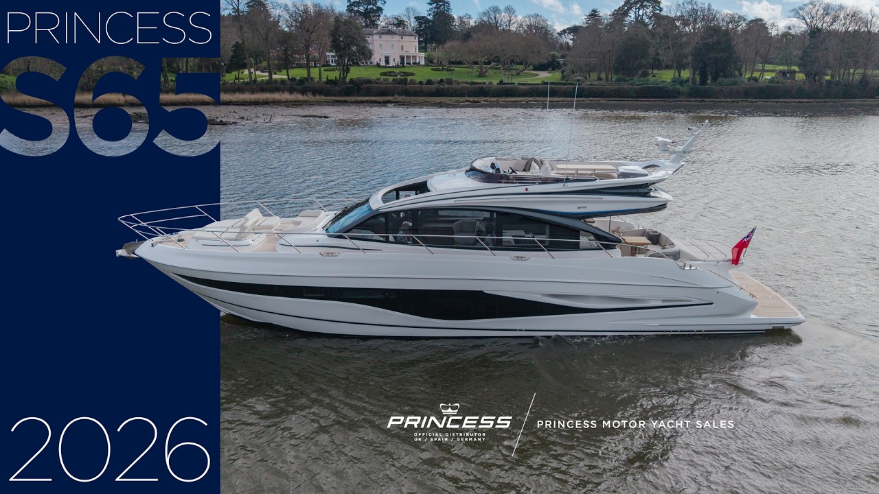 NEW 2026 Princess S65 | Available for Immediate Delivery