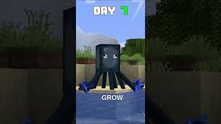 Minecraft But It’s 100 Days As A Squid