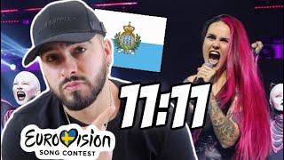 🇸🇲 Megara - 11:11 (San Marino Eurovision 2024 REACTION) *British REACTION*