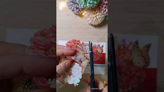 ASMR Journal Crystal Floral Dynamics Chill Healing 🦋🌺✨#asmr #satisfying #journaling #scrapbook #art
