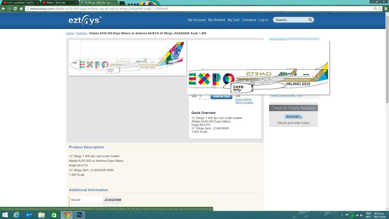 JC Wings November 2014 New Releases + SUPRISE!! airbus a220