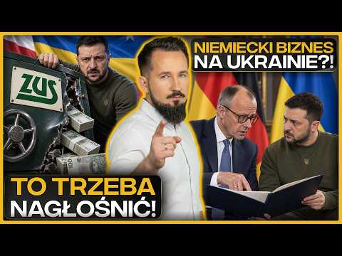 NIEMCY ROBIĄ BIZNES na UKRAINIE? | DRAMATYCZNA LUKA w ZUS! #BizWeek