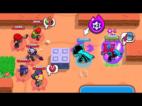 OP LARRY's HYPERCHARGE❗ LAWRIE BROKEN ALL BRAWLERS ✡ Brawl Stars 2024 Funny Moments, Fails ep.1432