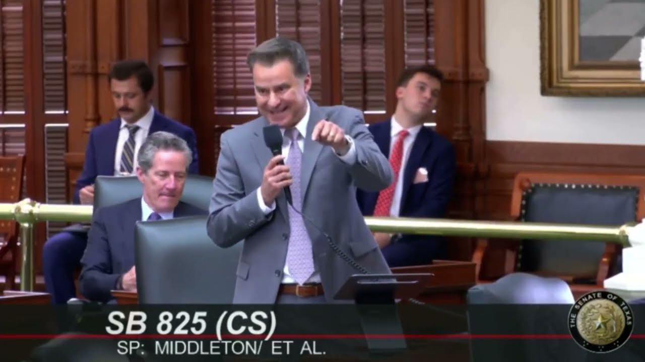 Sen. Gutierrez questions Sen. Middleton about SB825, a study on the cost for undocumented immigrants