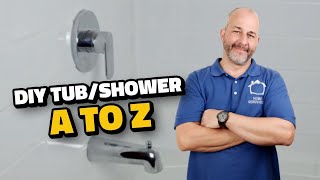 DIY How to Renovate the Tub \/ Shower from A to Z