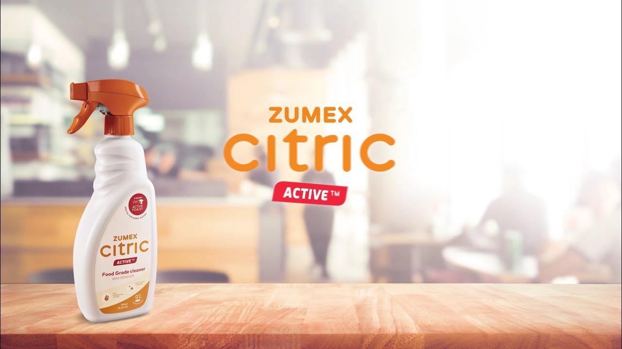 Zumex Citric Active A professional detergent to clean your Zumex