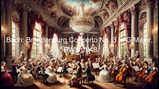 【Orchestra】 Bach: Brandenburg Concerto No. 3 in G Major, BWV 1048