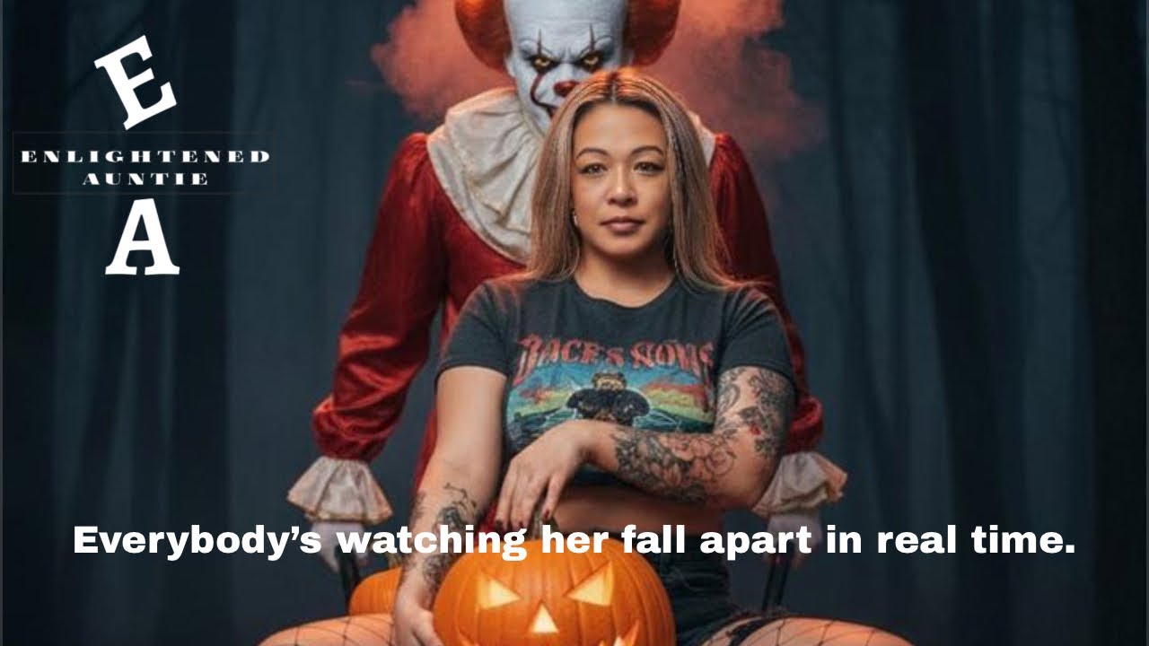 She’s falling apart trying to hide the truth. EVERYONE is watching her mask slip. 🤡👺