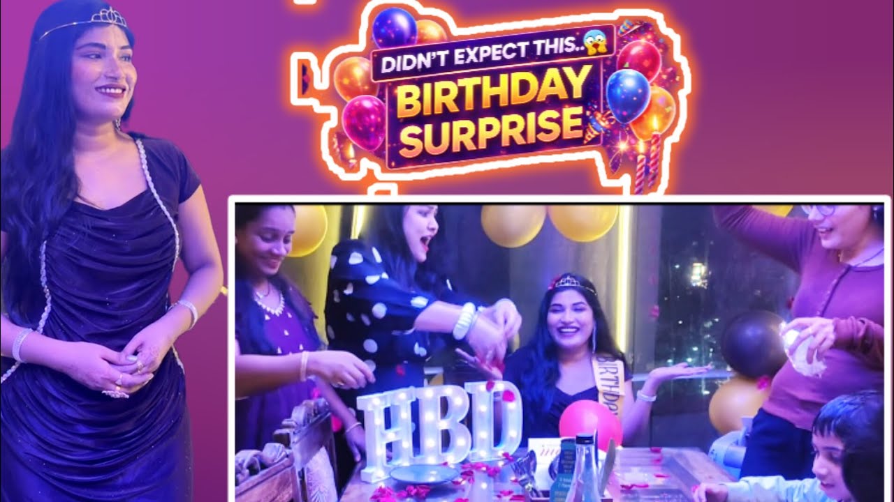 నాకు జీవితాంతం గుర్తుండిపోయే క్షణాలు🥰/first suprise for me🧿#birthdaysurprise#gift#vlog