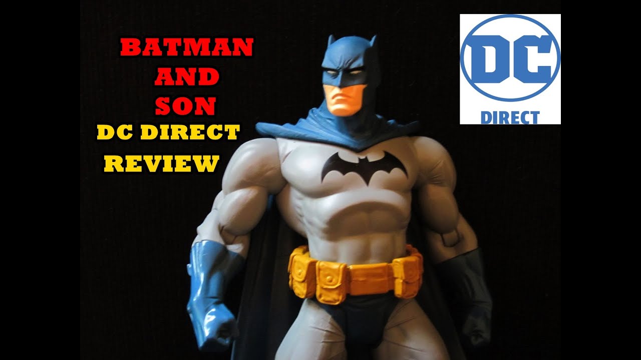 Batman and Son DC Direct Review PT/BR - YouTube