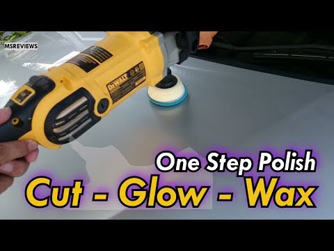 How To Remove Scratches from Paintwork - DeWalt DWP849X Polisher 