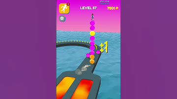 Stack Rider - Level 57 - KEKO IPAD GAMEPLAY Android ios