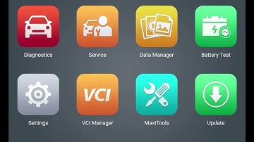 Autel MaxiCOM Ultra Lite function interface display