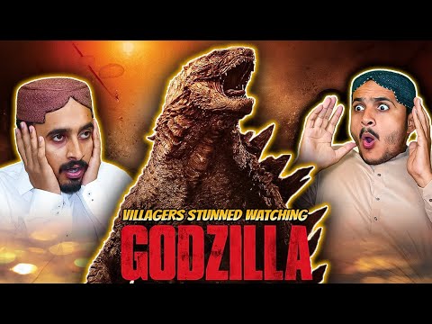 Villagers Watching GODZILLA (2014) Movie Reaction - An Astonishing Experience!! First Time Watching