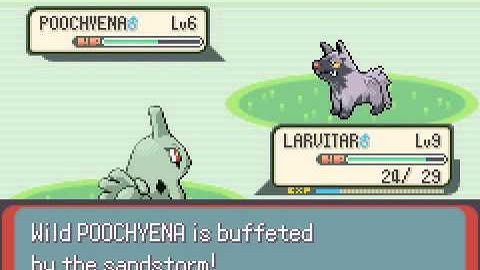 Pokemon Vherestorm Version (GBA / Game Boy Advance) - Vizzed.com GamePlay (rom hack)