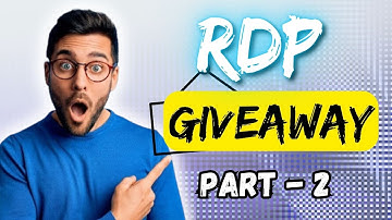 RDP Giveaway !!! Part 2 | Free rdp @Techverz