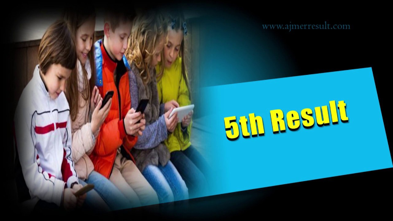 RajRMSA class 5th  board result 2019 - How to check Rajrmsa.nic.in