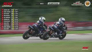 2022 SIC Ohvale Junior Championship | Round 1 | Race 2 screenshot 5