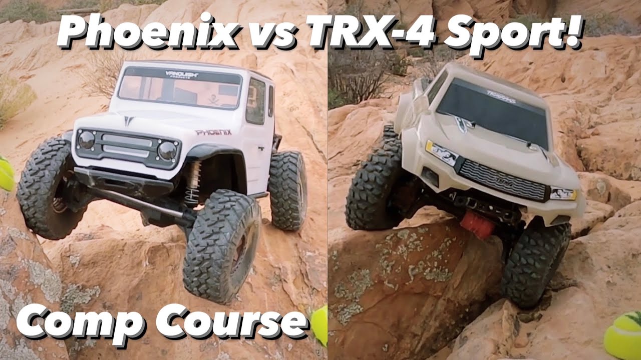 Traxxas TRX-4 Sport vs Vanquish Phoenix!