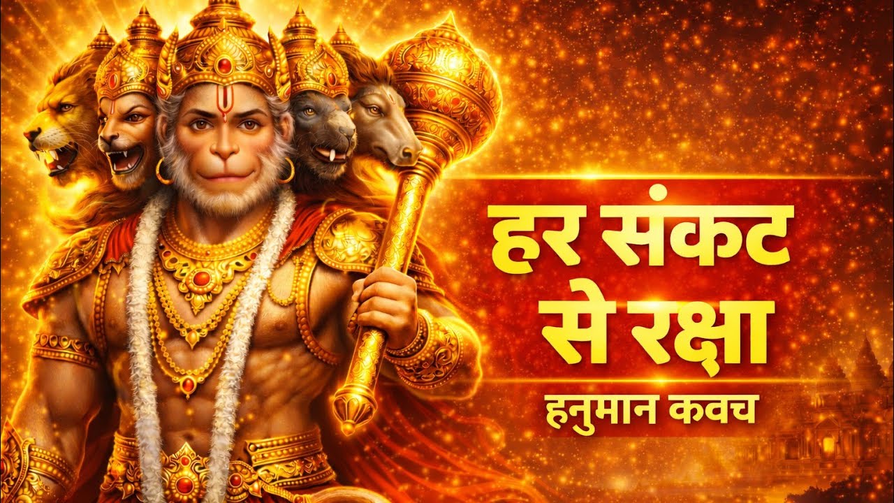 पंचमुखी हनुमान कवच | हर संकट से रक्षा | Powerful Panchmukhi Hanuman Kavach