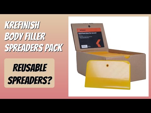 Flexible Body Filler Spreaders