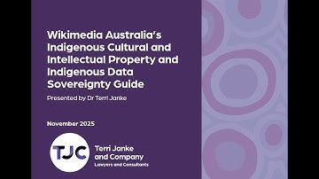 Wikimedia Australia ICIP and IDSov Protocol Project