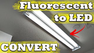 How to Convert Fluorescent Light to LED - Ballast Bypass