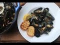 Mejillones al vino blanco