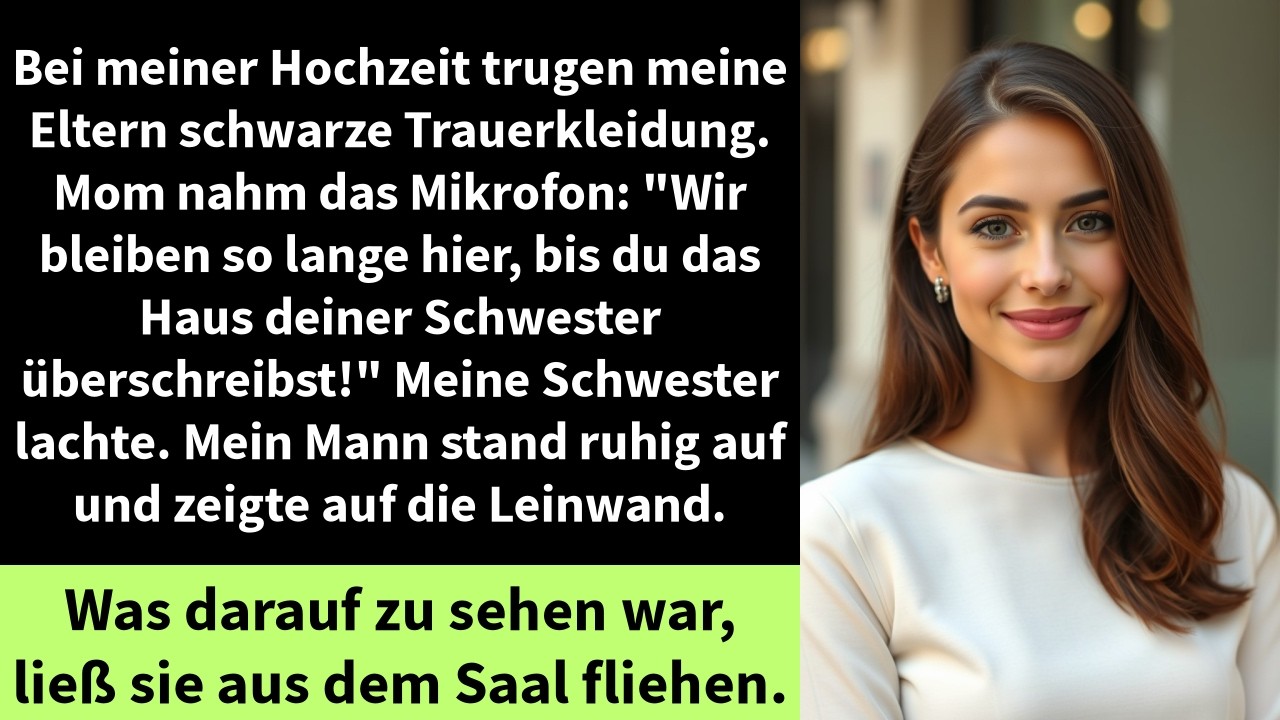 Op mijn trouwdag droeg mijn moeder een zwarte rouwjurk en griste ze de microfoon van de dj. ‘Wij rouwen om de dochter die we verloren hebben.’ Honderdvijftig gasten staarden. Toen legde mijn zus...