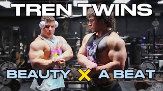 Tren Twins × Beauty And A Beat┃HARDSTYLE GYM MOTIVATION Resimi