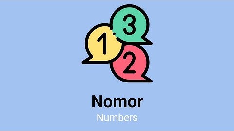 Learning Numbers in Indonesian Language