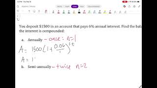 Chapter 8   Compound Interest Word Problems
