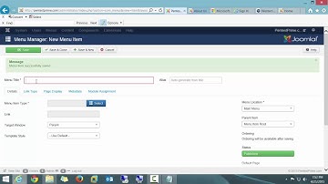 Joomla 3x Drop Down Submenu