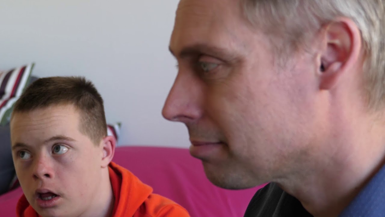 En elev på Kvie Sø Efterskole