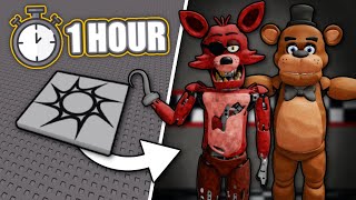 Recreating FNAF in ROBLOX in ONE HOUR!