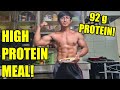 MY SUPER HIGH PROTEIN MEAL  | BEST MEAL OF THE DAY | JONGIE EXTREME