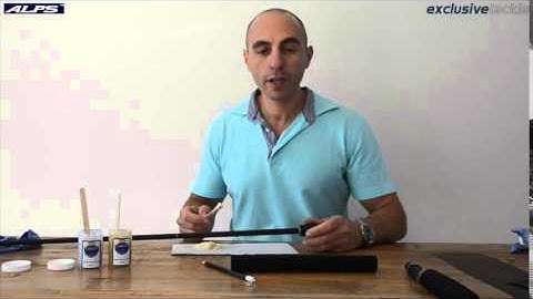 Rod building basics part 3 - Installing the rear grip