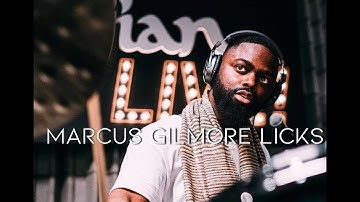 5 Killing licks from Marcus Gilmore (by Alfio Laini)