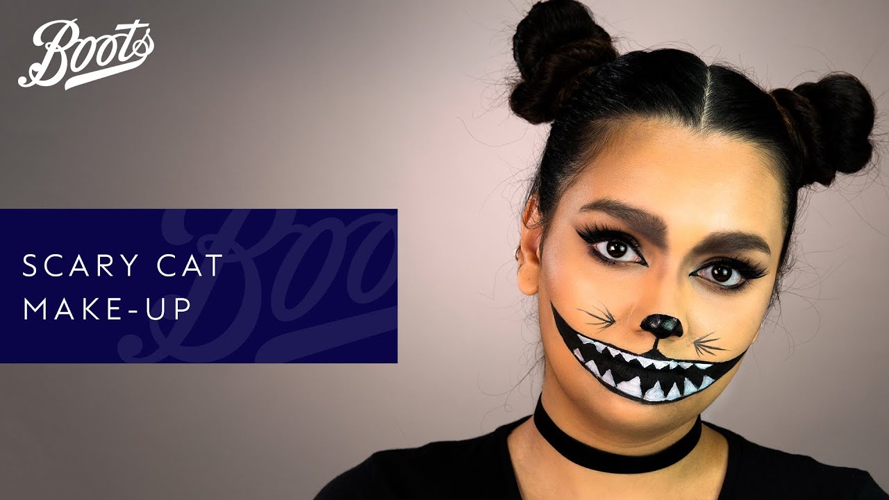 Halloween Scary Cat Halloween Makeup Tutorial Boots UK YouTube