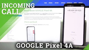 Discover Incoming Call Screen in Google Pixel 4A – Available Options of Incoming Call Screen