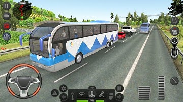 Bus Simulator : Ultimate - #7 New Route Unlocked | New Bus Game 2019 - Android IOS GamePlay FHD