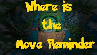 Where Is: The Move Reminder (Pokemon Black 2/White 2)