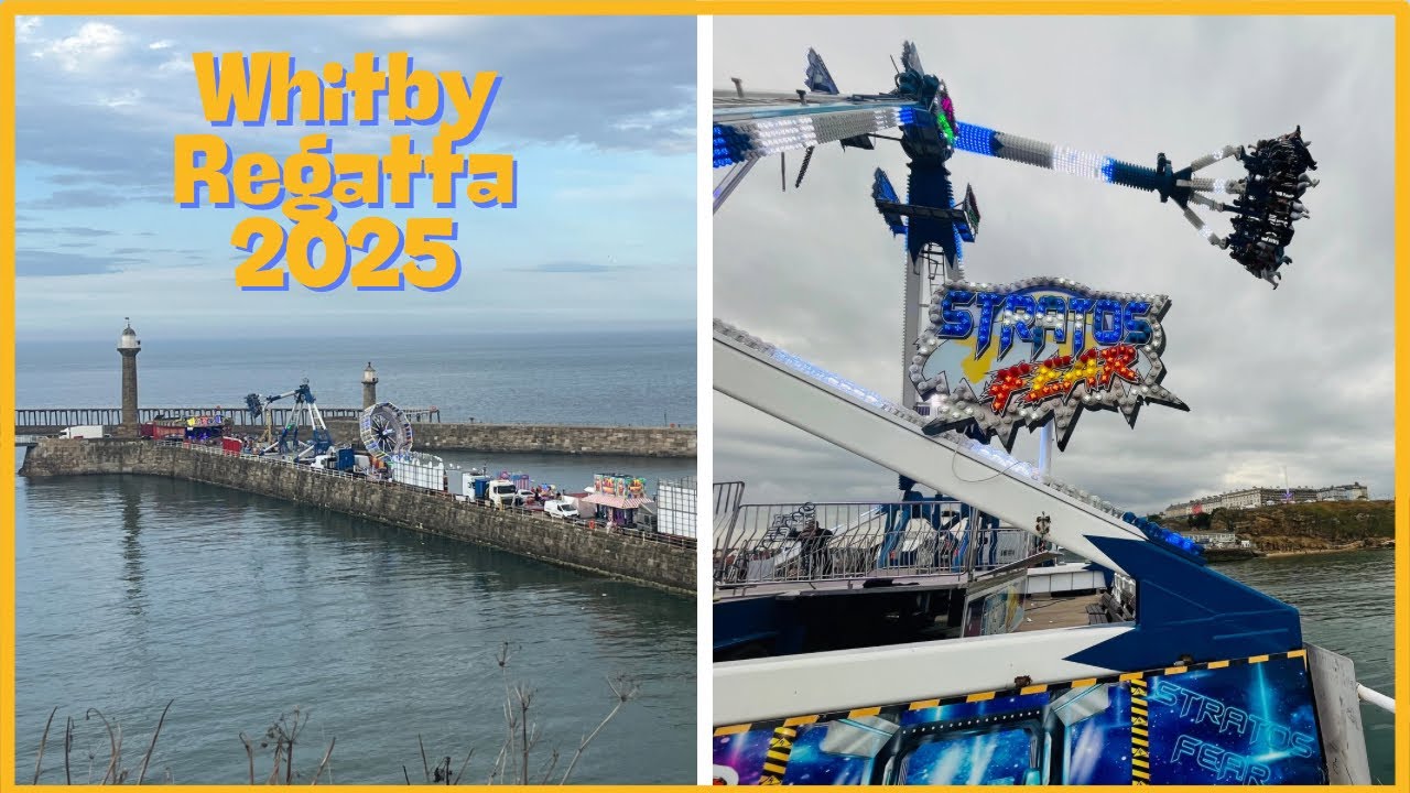 Exploring Whitby’s 2025 Regatta Funfair – Full Tour!