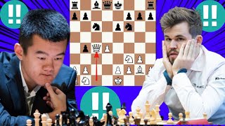 3005 Elo chess game | Magnus Carlsen vs Ding Liren 2