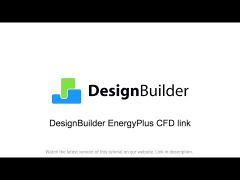 Designbuilder EnergyPlus CFD link