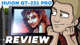 Huion GT221 PRO:  Digital Tablet Review!